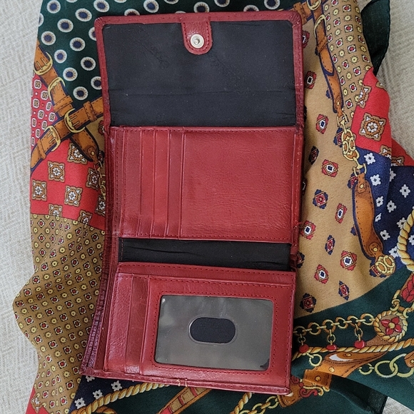 Fossil red wallet - Picture 4 of 7